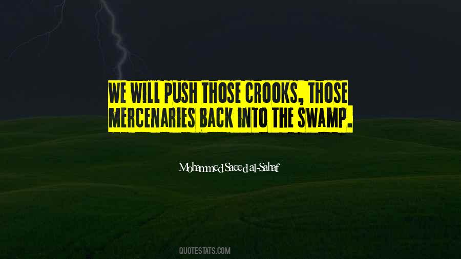 Quotes About Crooks #1138112