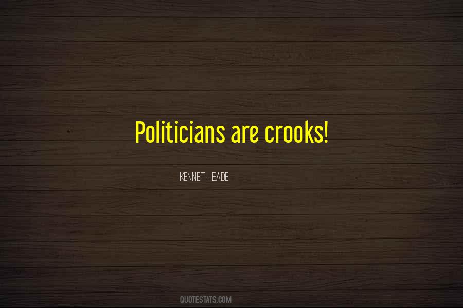 Quotes About Crooks #1723560