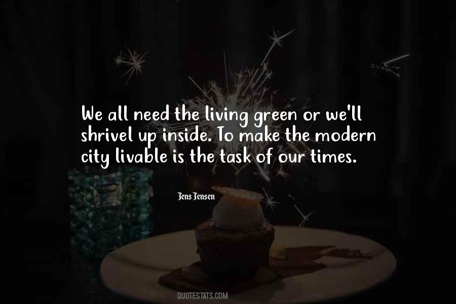 Living City Quotes #242089