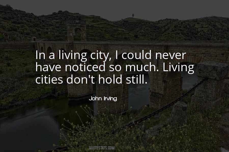 Living City Quotes #935569