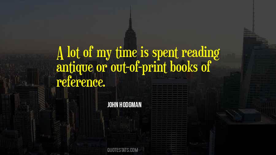 Quotes About Time Spent Reading #1148448