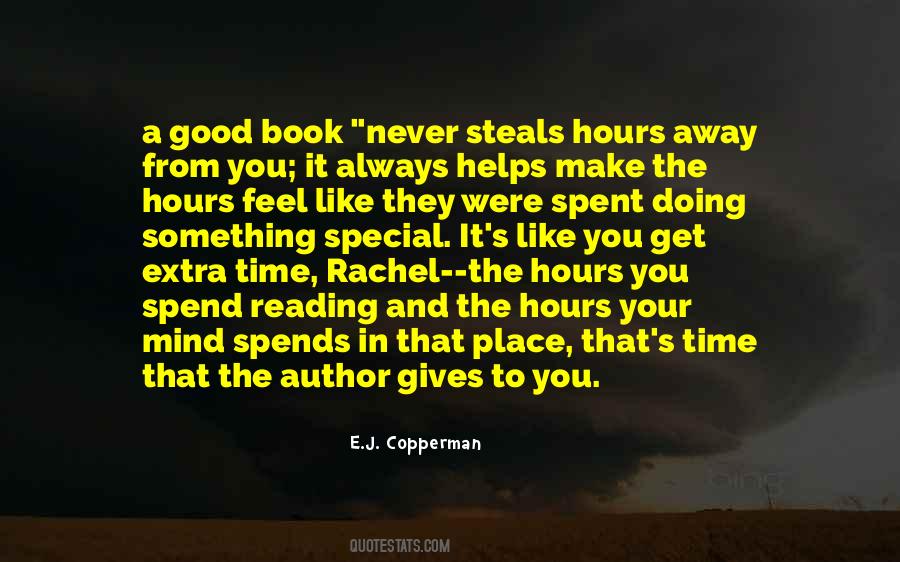 Quotes About Time Spent Reading #1281914