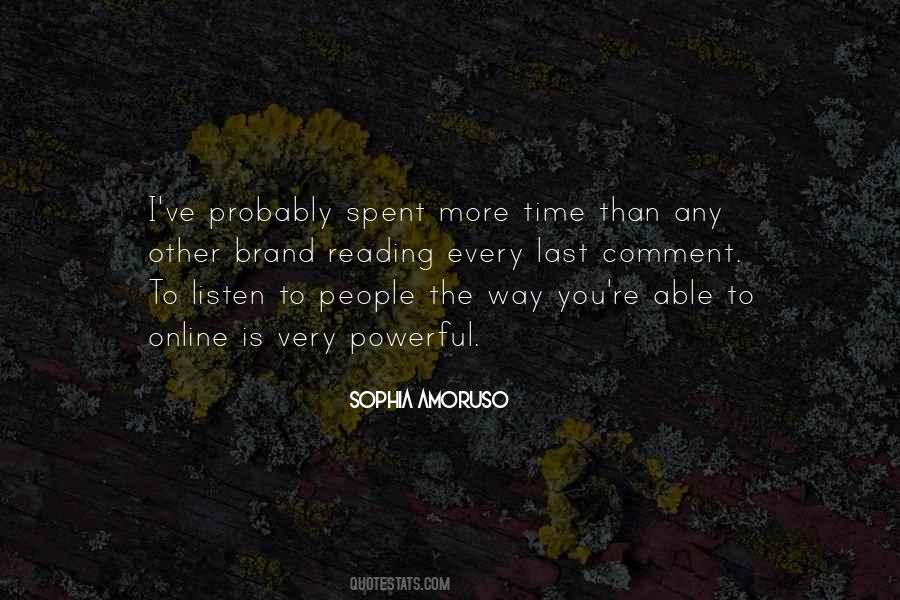 Quotes About Time Spent Reading #1366317