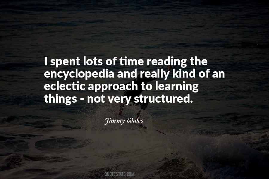 Quotes About Time Spent Reading #1461573