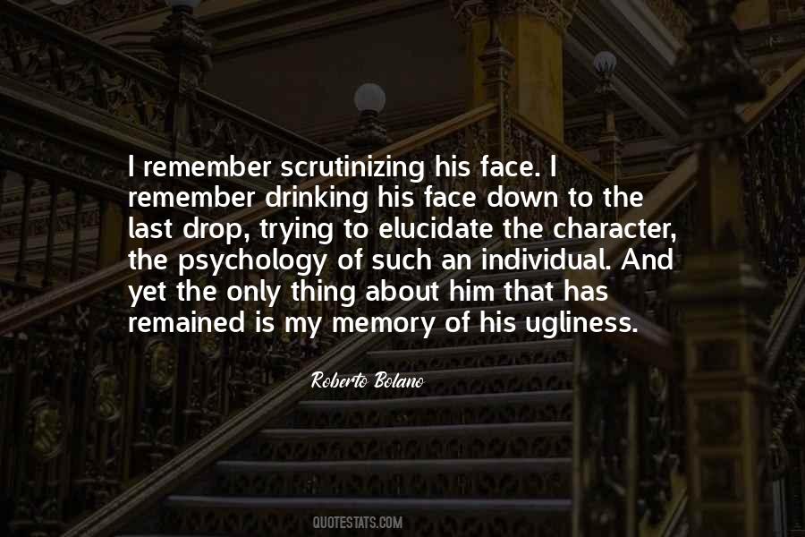 Quotes About Memory Psychology #1723708