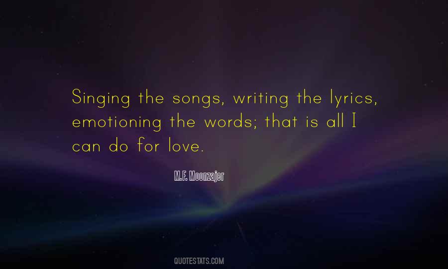 Love Song Lyrics Quotes #1591907