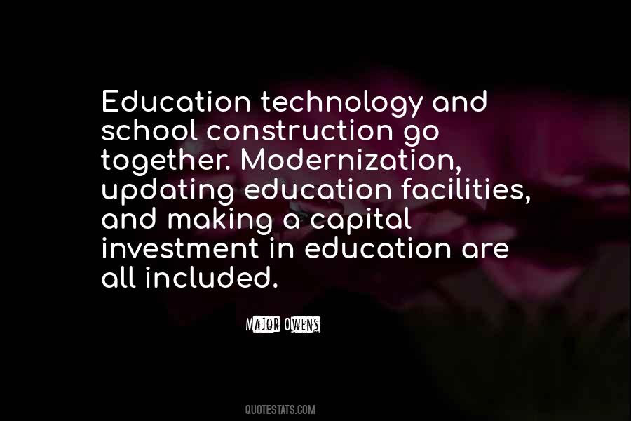 Quotes About Technology Education #1082886