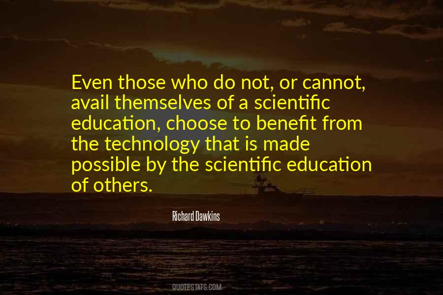 Quotes About Technology Education #1491865
