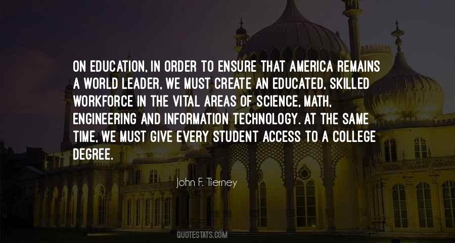 Quotes About Technology Education #186590