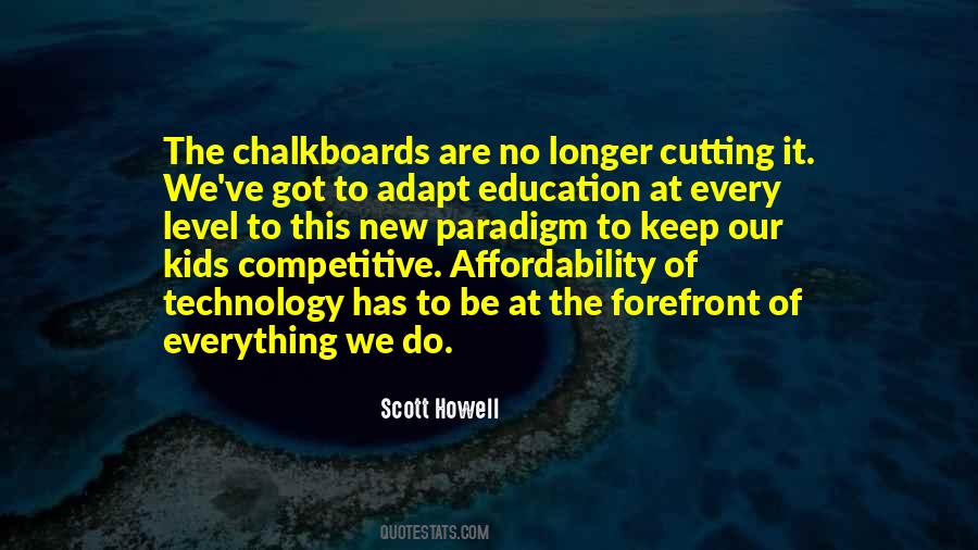 Quotes About Technology Education #50891