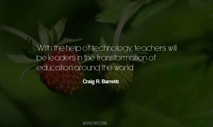 Quotes About Technology Education #926646