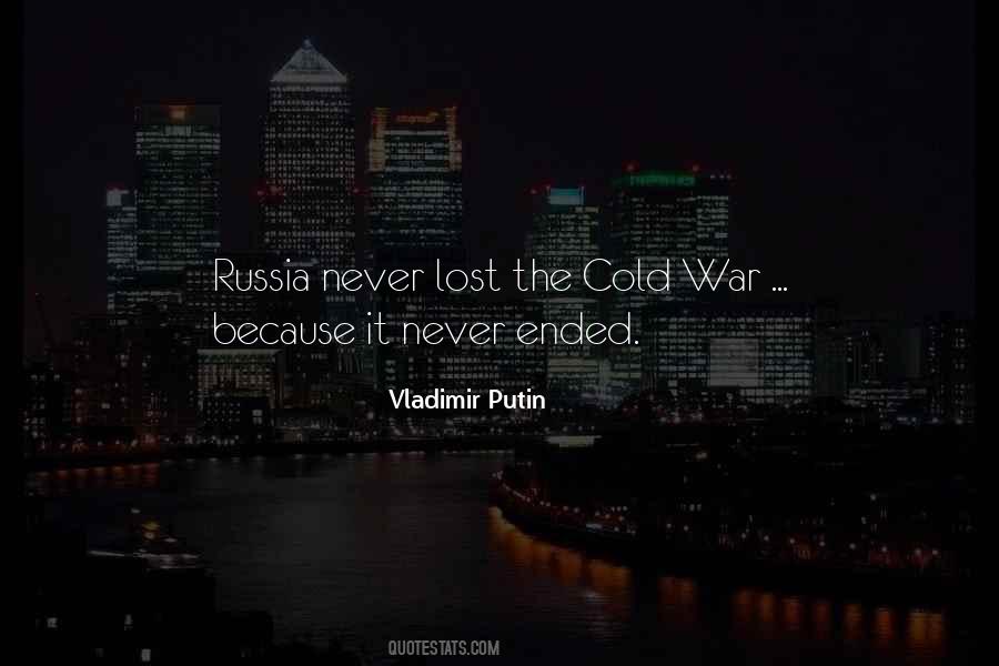 The Cold War Quotes #1773567