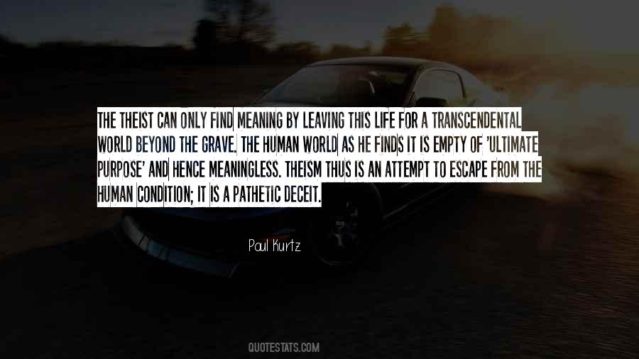 Quotes About Escape From Life #635562