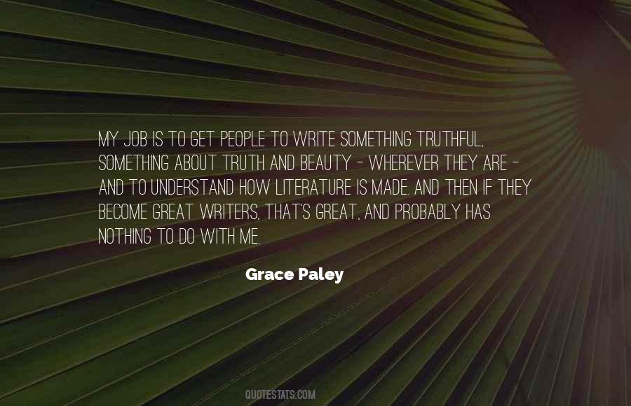 Quotes About Great Writers #1020733