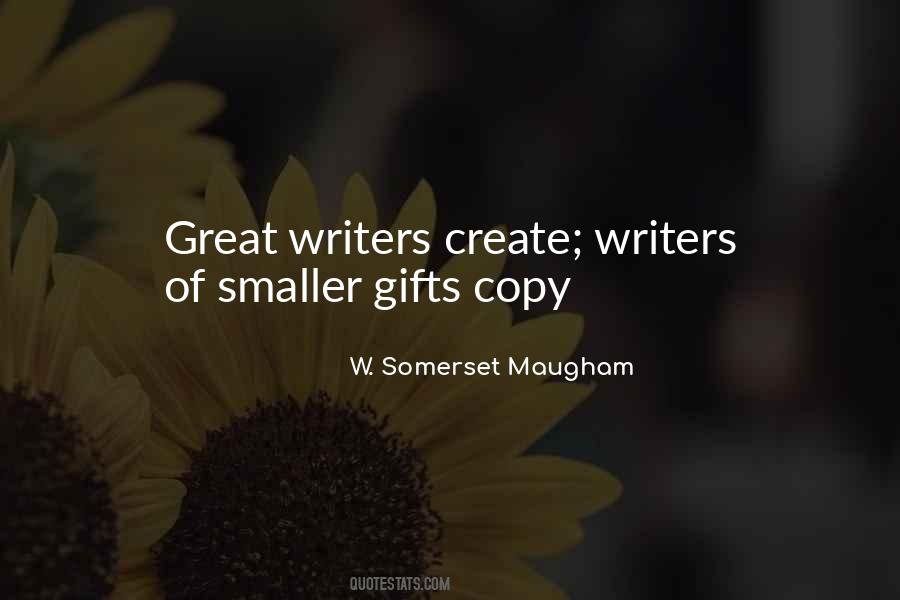 Quotes About Great Writers #1575007