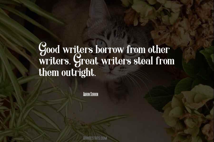 Quotes About Great Writers #217383