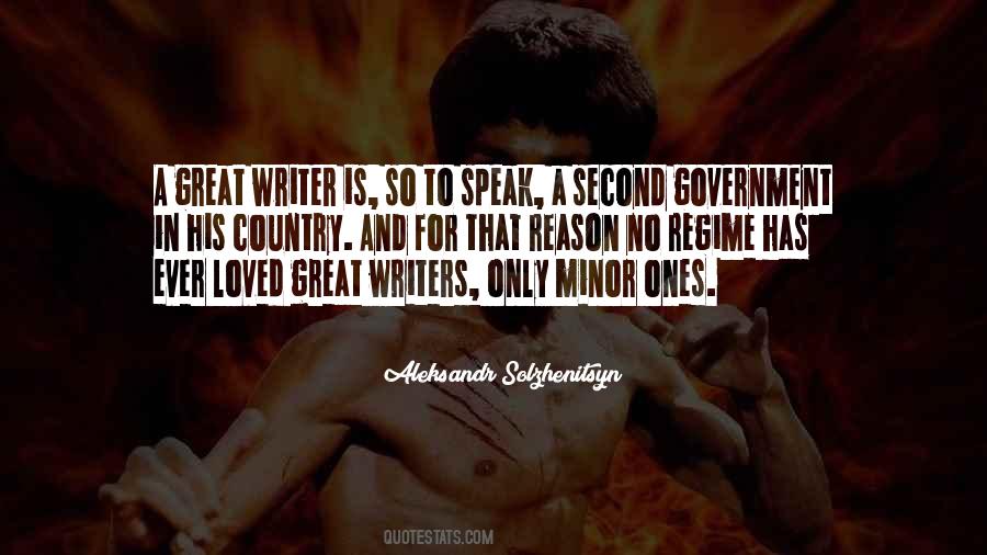 Quotes About Great Writers #686611