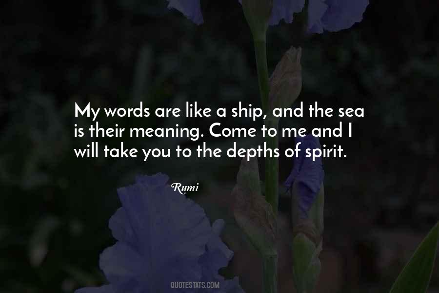 Quotes About The Depths Of The Sea #1575388