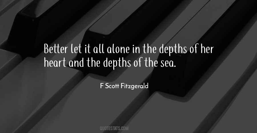 Quotes About The Depths Of The Sea #877102