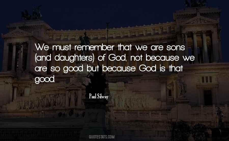 Sons Of God Quotes #1597255