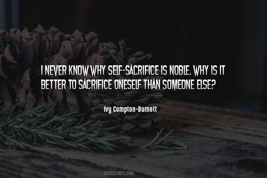 Quotes About Sacrifice #1696054