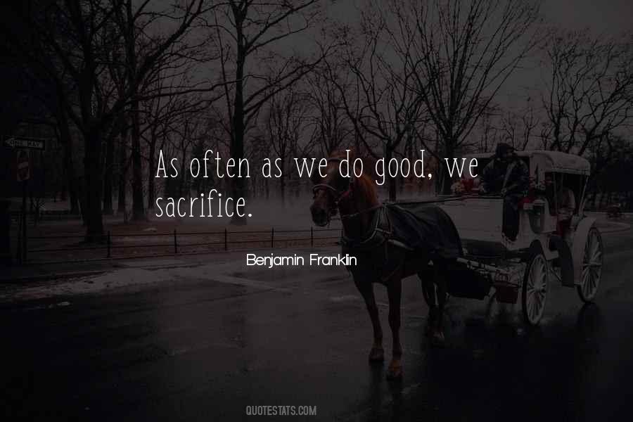 Quotes About Sacrifice #1752796