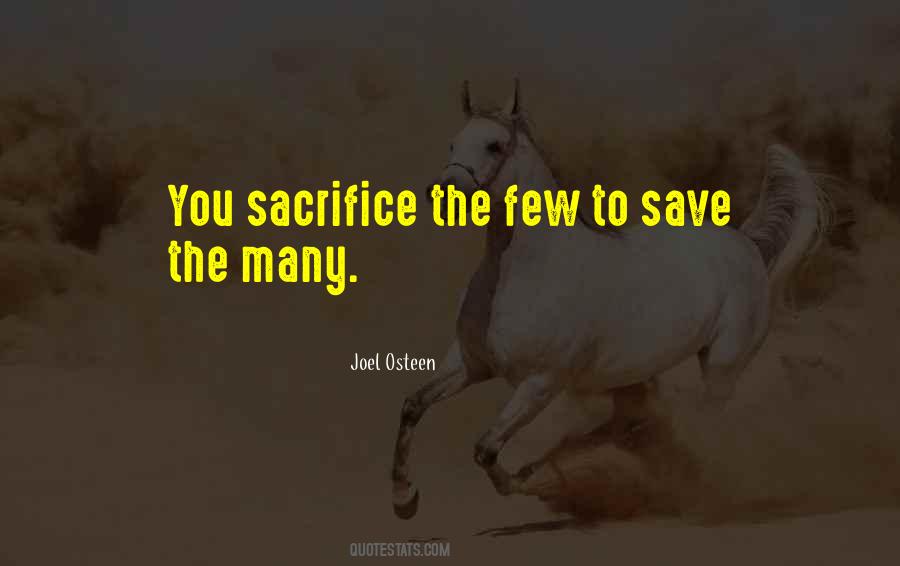Quotes About Sacrifice #1781477