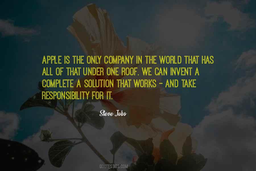 Quotes About Take Responsibility #1221086