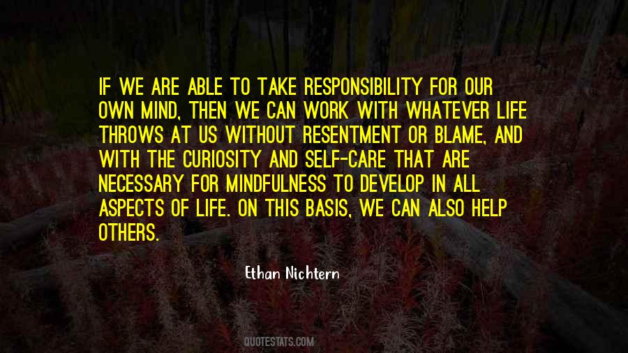 Quotes About Take Responsibility #1246726