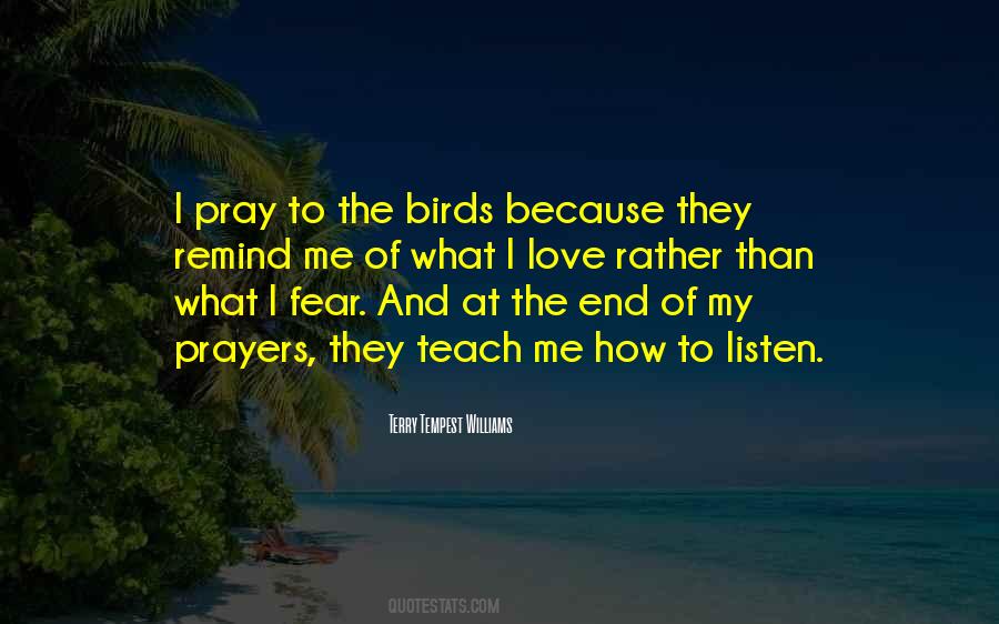 Birds Love Quotes #355805