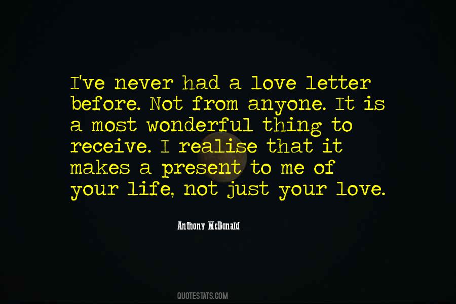 Quotes About Letter Love #231022