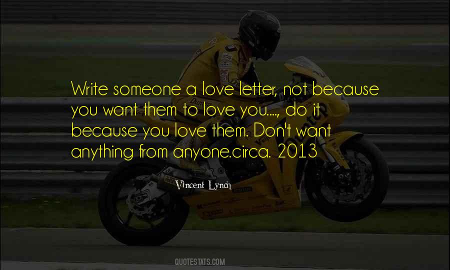 Quotes About Letter Love #234244