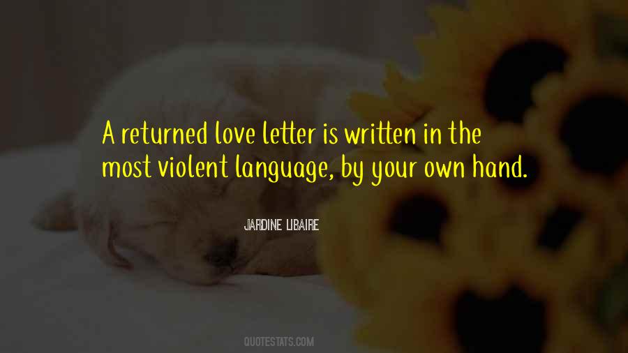Quotes About Letter Love #698498