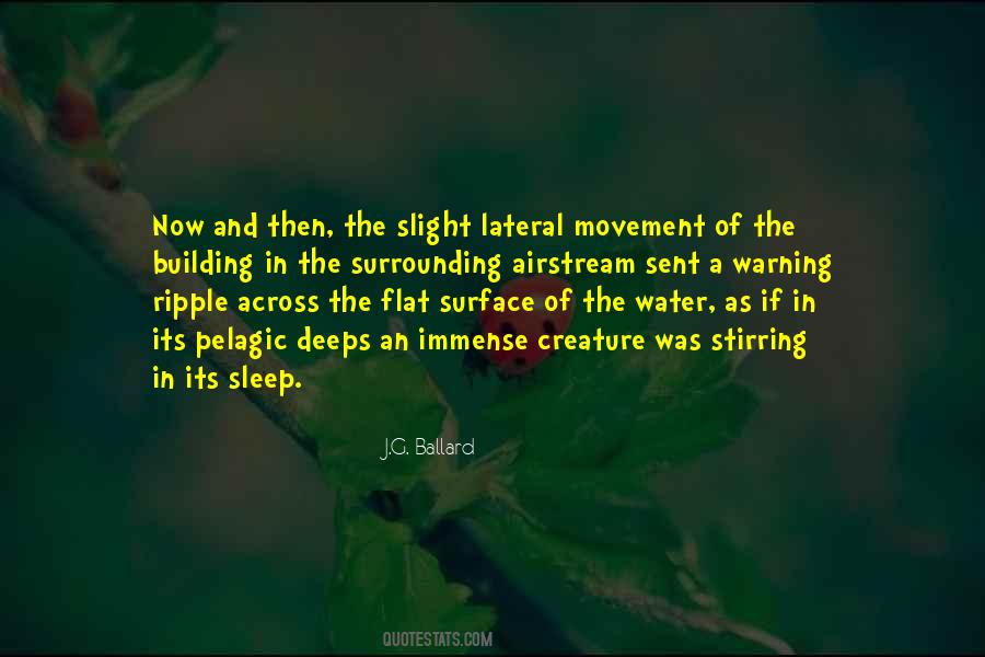 Across The Water Quotes #119941