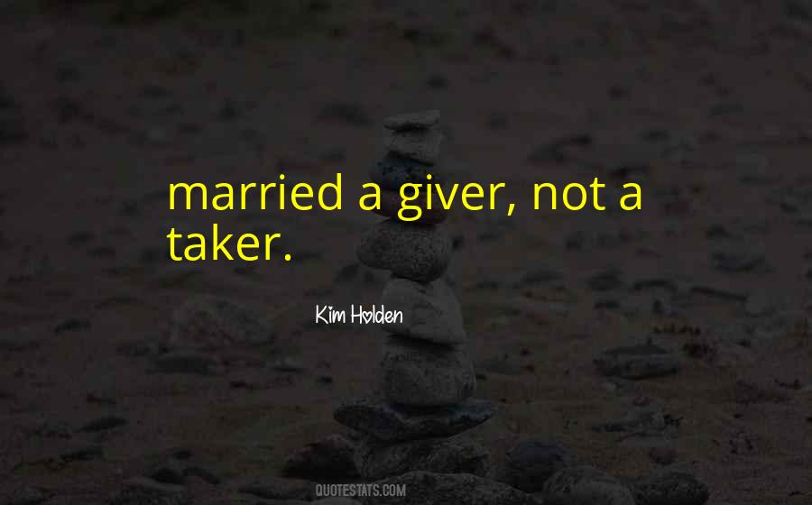 Quotes About A Giver #749119