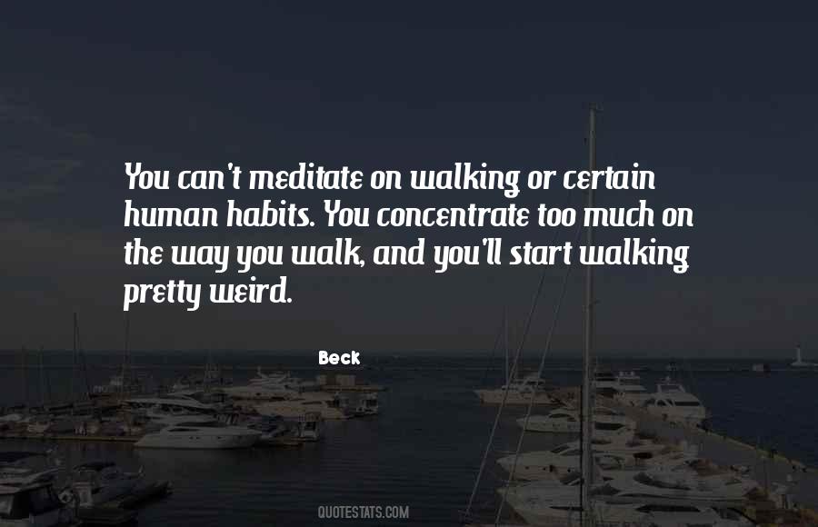 Way You Walk Quotes #989747