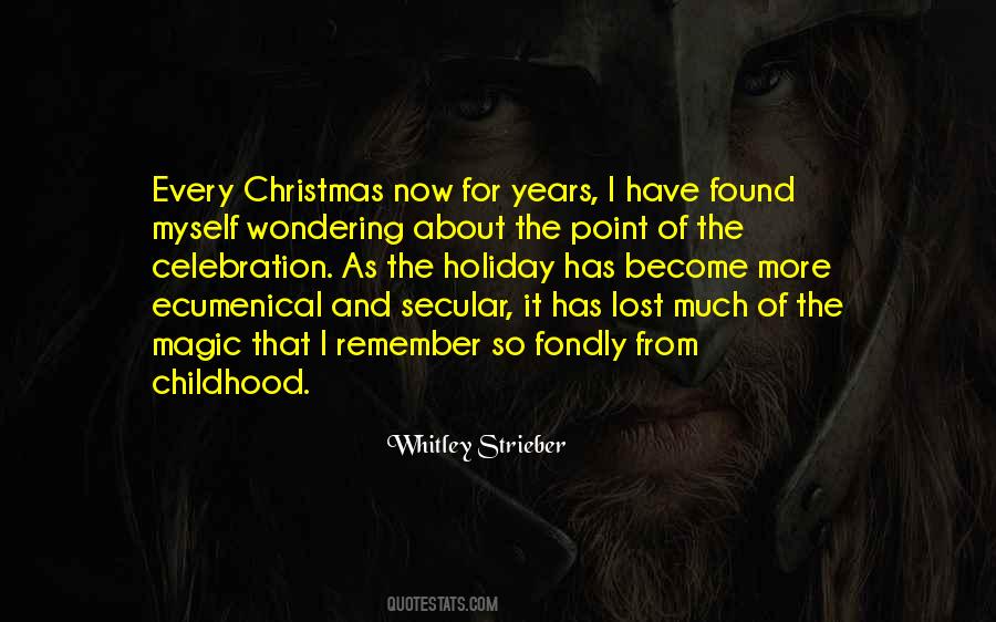 Quotes About Christmas Celebration #852342