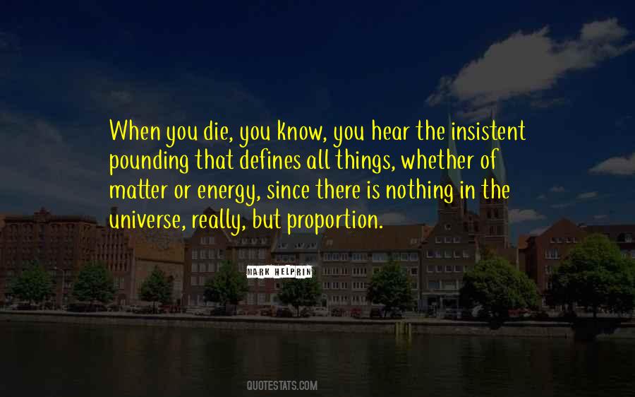 Quotes About Energy In The Universe #1764055