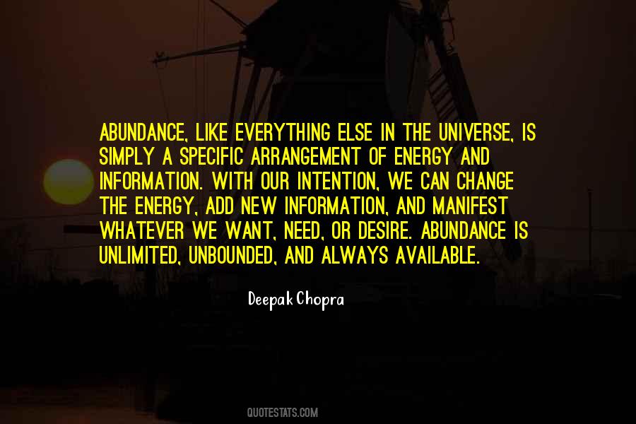 Quotes About Energy In The Universe #226071