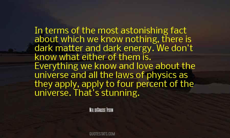 Quotes About Energy In The Universe #503829