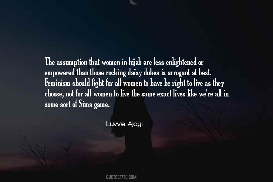Right For Women Quotes #649636