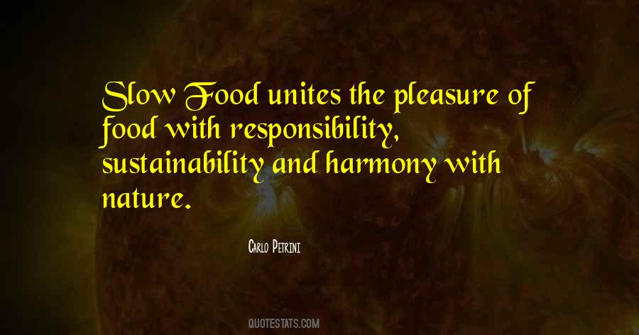 Quotes About Food Sustainability #465544