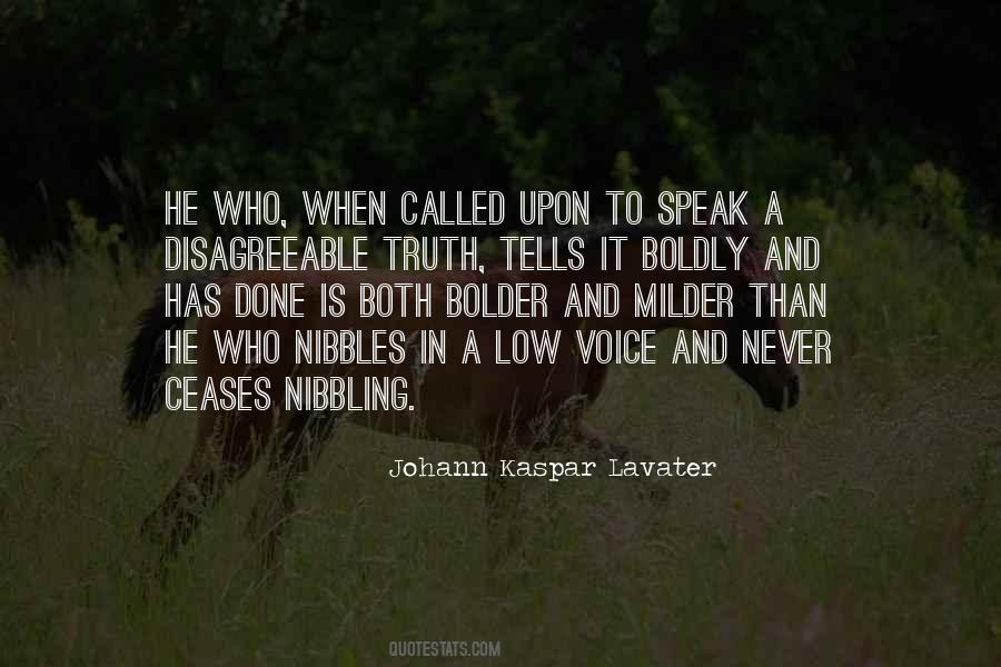 Quotes About Bolder #111340