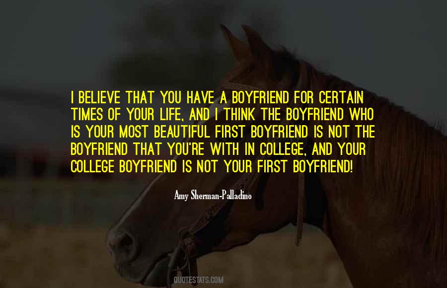 First Boyfriend Quotes #1095596