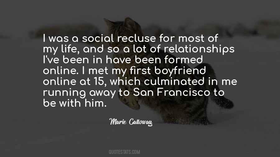 First Boyfriend Quotes #1608905
