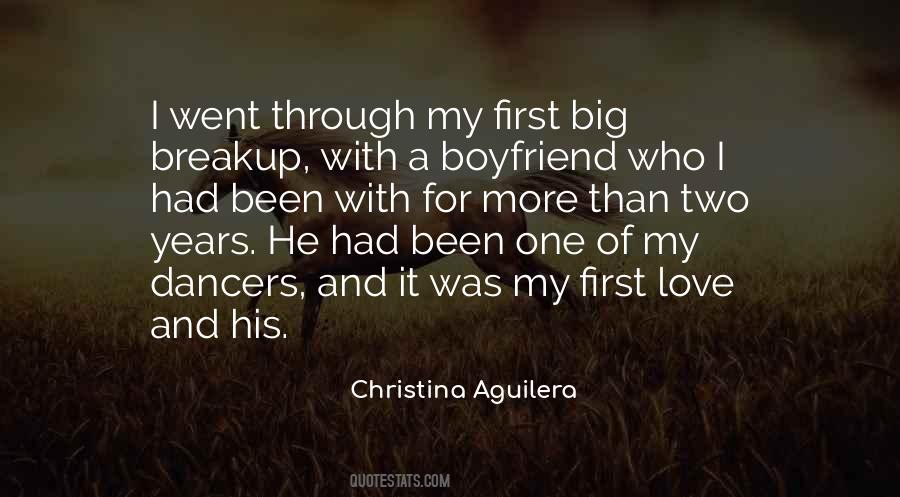 First Boyfriend Quotes #1758037