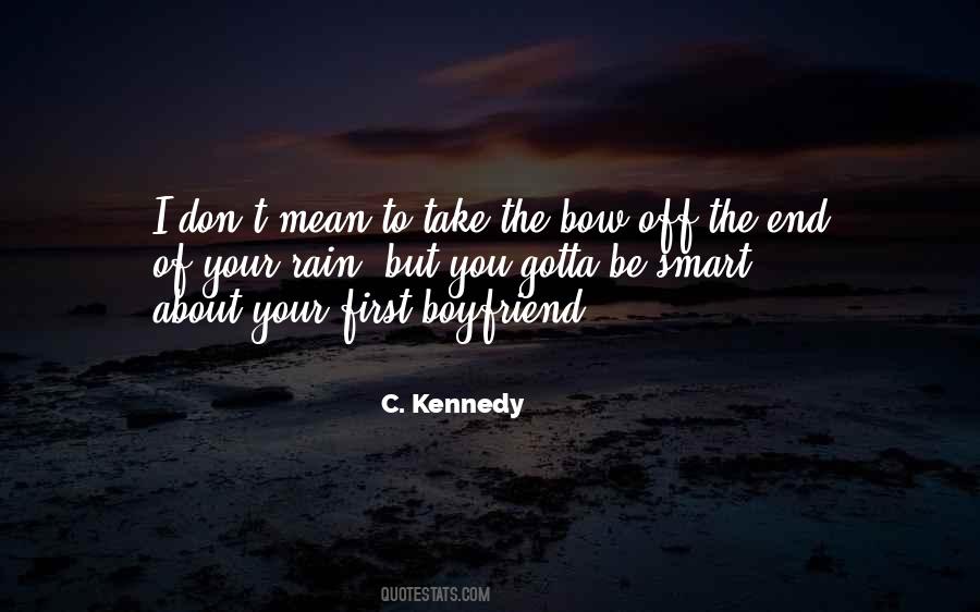 First Boyfriend Quotes #5319