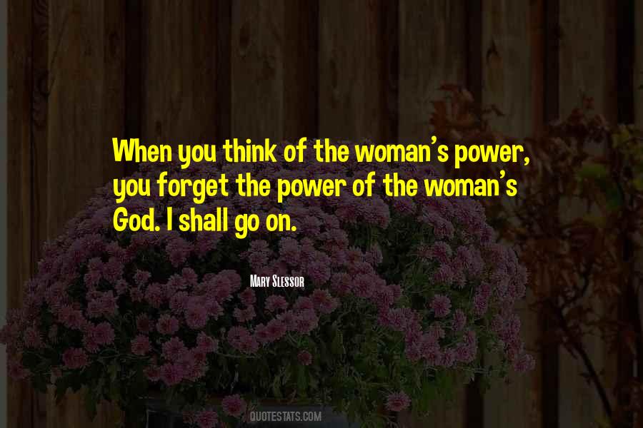 Quotes About Woman Of God #382129