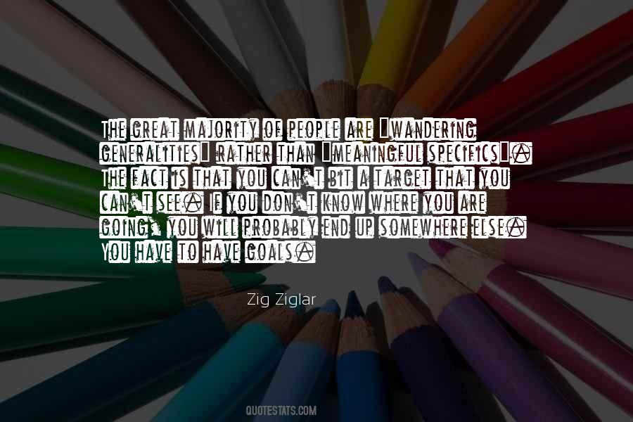 Goals That People Quotes #1032770