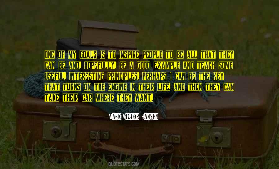 Goals That People Quotes #235899